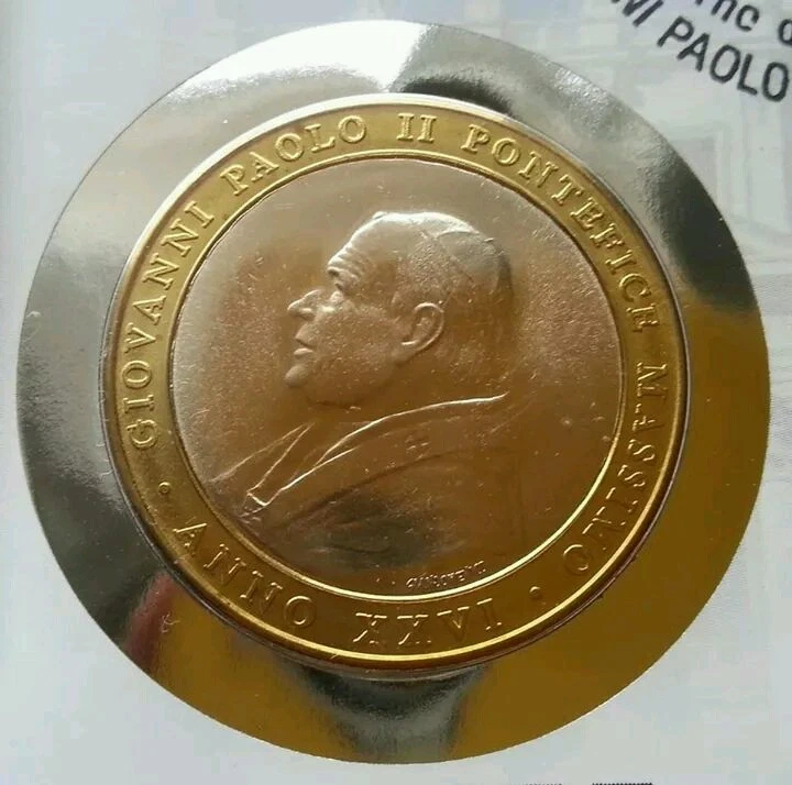 *FREE SHIP Italy Pope Giovanni Paolo II - Benedetto XVI 2005 FDC (coin cover) - Image 2 of 4