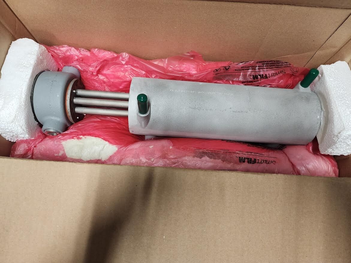 NIB; Cast Aluminum Solutions CAST-X 2000 Circulation Heater 1000w/ 240v