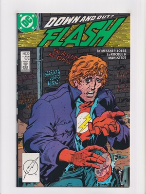 The Flash #20 DC Comics 1988 High Grade NM