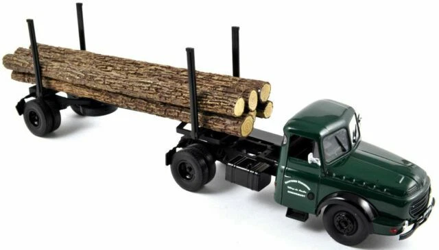 Camions miniatures verts 1:43