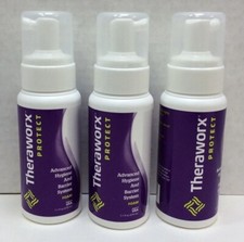 Theraworx Protect Advanced Hygiene and Barrier System Foam 7.1 oz Lot of 3