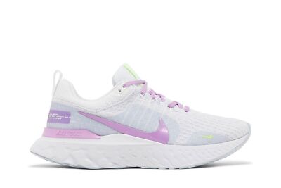 Nike  React Infinity Run Flyknit 3 'Grey Rush Fuchsia' DZ3016-100 Women's Shoes