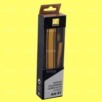 Nikon AN-4Y Cinghia da collo stretta in nylon per fotocamera reflex DSLR