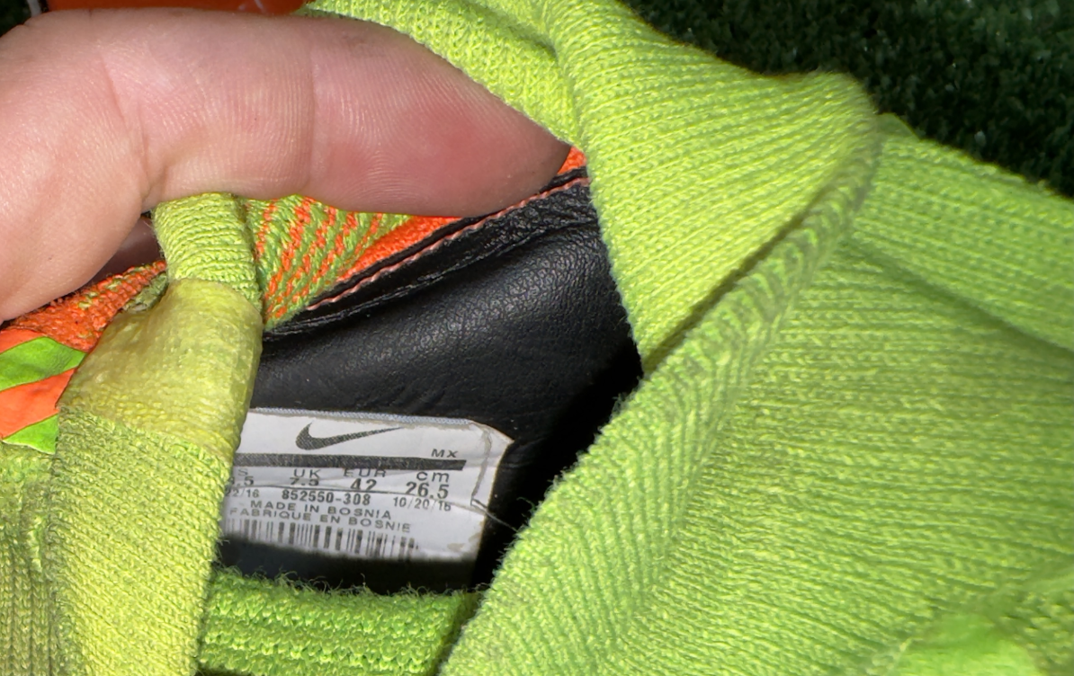 Nike Hypervenom Phantom III DF AG 852550-308 Elit Orange boots