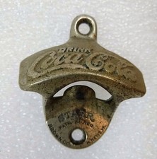 ANCIEN OUVRE-BOUTEILLE DE COCA COLA BROWN CO STARR X BREVET 1920 FABRIQUÉ AUX ÉTATS-UNIS
