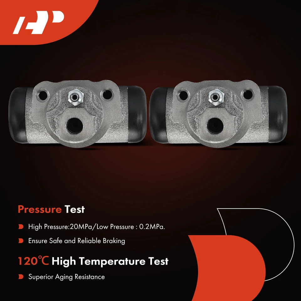 2x Cilindro de roda de freio a tambor traseiro para Toyota Celica 1974 Corolla Isuzu I-Mark - Imagem 4 de 4