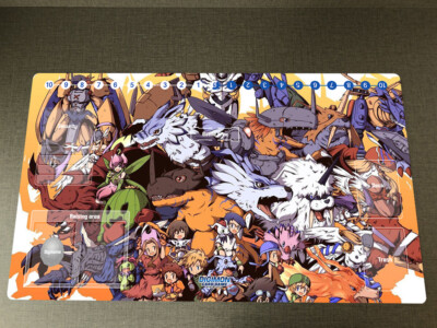 digimon card game mat Digimon Card Game - Wargreymon Rubber Play Mat