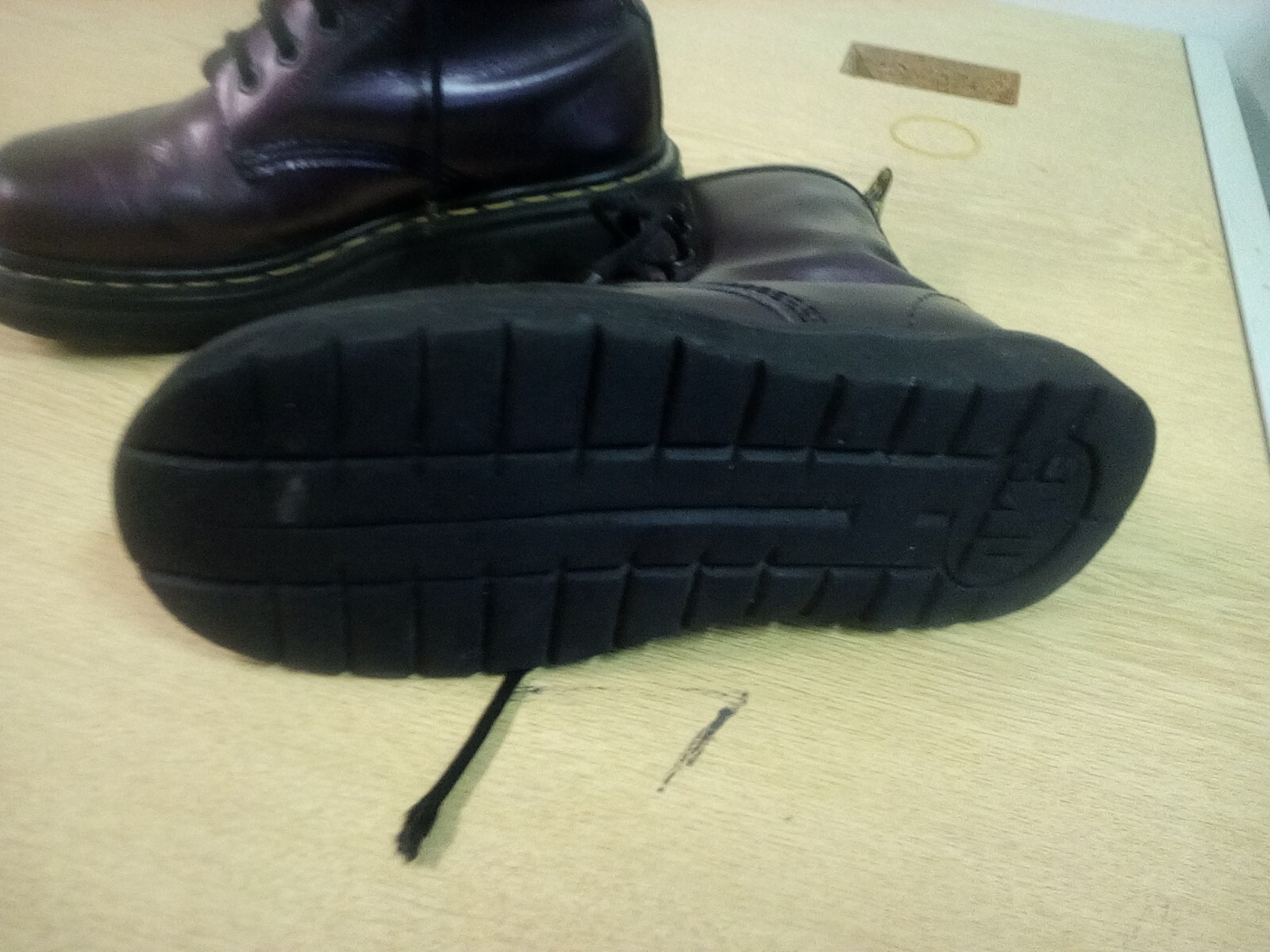 dr martens aubergine