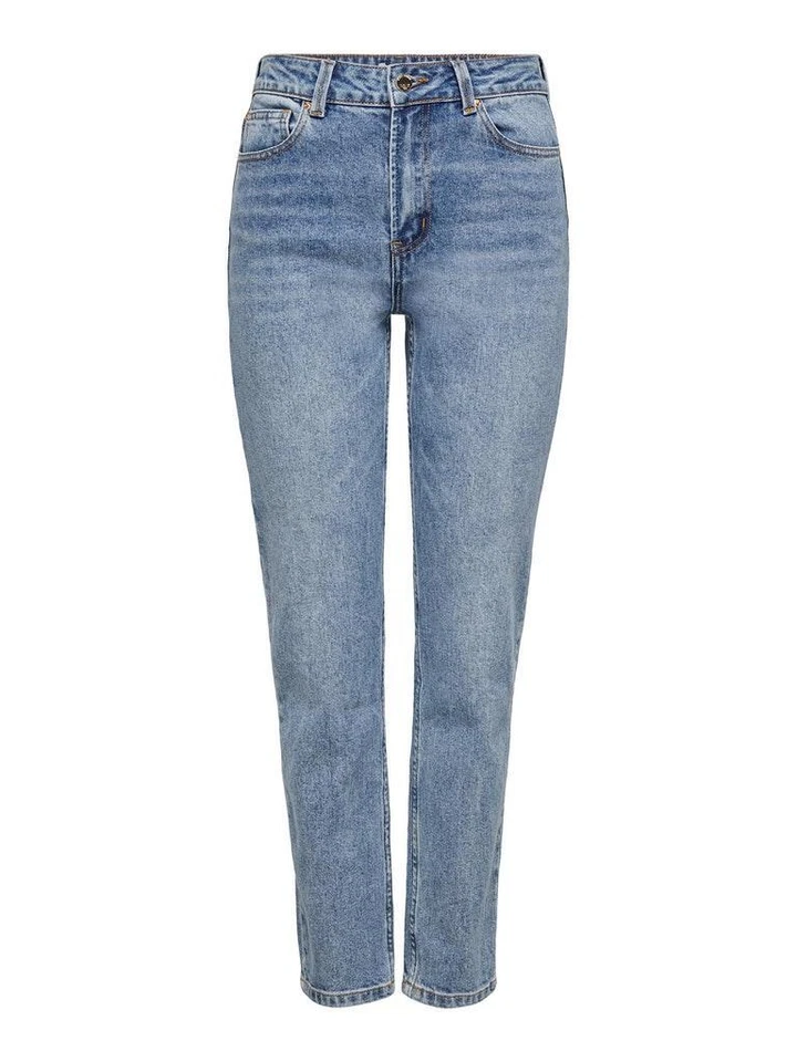 ONLY Damen Jeans Hose Straight-Fit ONLEMILY HW ANK MAE012 TALL W25 W26 W27 W28 - Bild 1 von 1