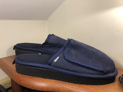 Conair Foot Vibes Massaging Slippers For Men with Pockets for Hot Packs |  eBay