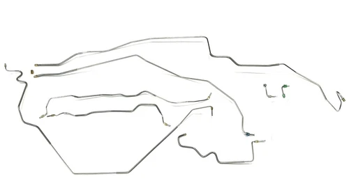 Complete Galfan Coat Brake Line Kit For 1967-69 Camaro (Bullet Pts For Fitment)