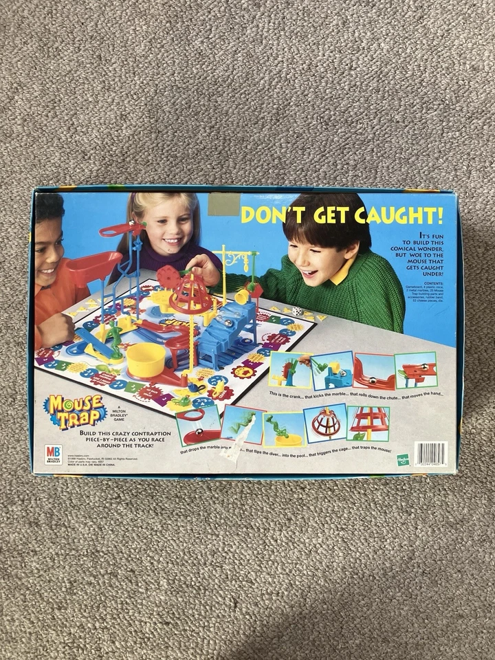 Mouse Trap Board Game - Milton Bradley Hasbro 2005 Foto 2 de 4