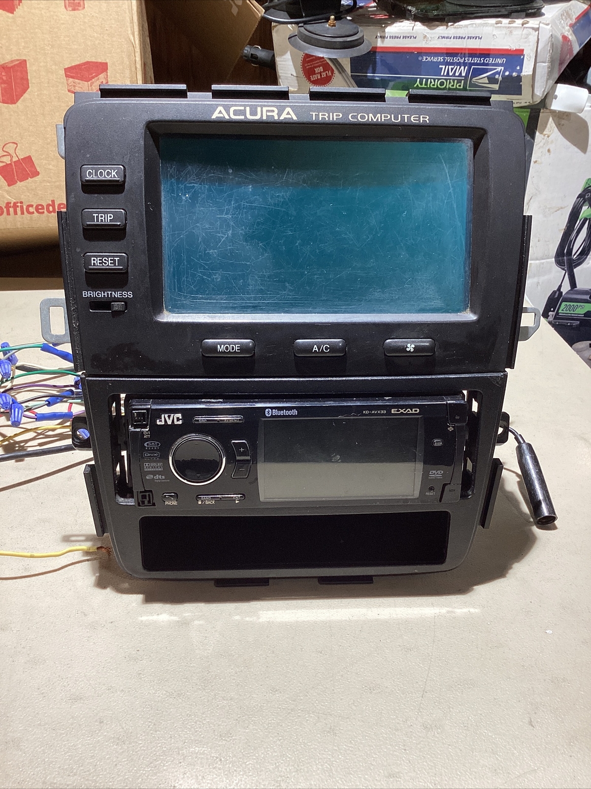 200106 ACURA MDX Trip Computer Display Radio FM 6CD Bluetooth