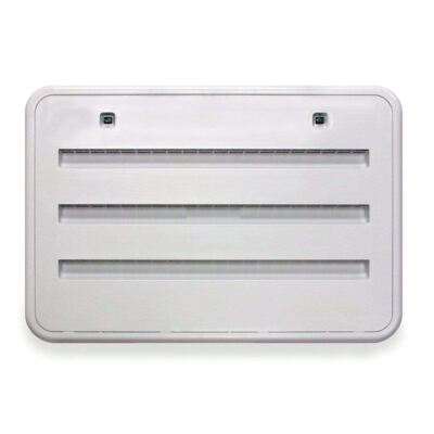 Norcold Plastic Radius Corner Side Vent #621156PW
