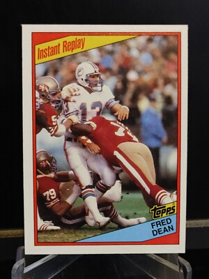 Dan Marino RC w/Fred Dean 1984 Topps #355 - Miami Dolphins - SF 49ers
