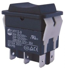 Rocker Switch, Dpdt, 6 Connections