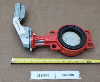 Buracco 620B-80 Handbetätigte Absperrklappe 80mm – 1300 PSI, New Old Stock Aus Italien