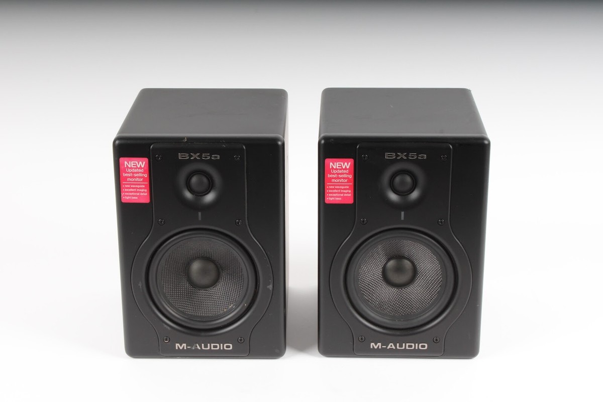 M-Audio BX5a Deluxe Active Studio Monitor Speaker (Pair) | eBay M-Audio BX5a Deluxe Active Studio Monitor Speaker (Pair) | eBay