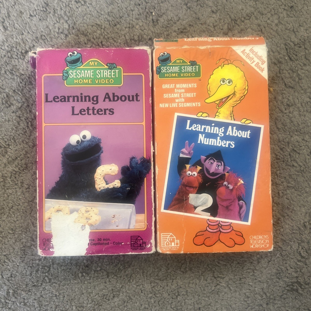NUMBER (N)INE 非売品 VHS 01 TIME MIGRATION期 My Sesame Street Home Video-Learning About Numbers VHS-1986