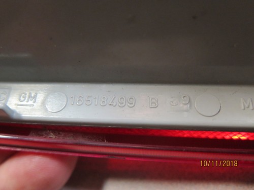 1995-2005 Chevrolet Blazer Rear Taillights Set of 2 Original GM Part 16518499 - Picture 9 of 12