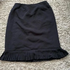 collections for le suit Size 10 Black Skirt Women’s Work Office