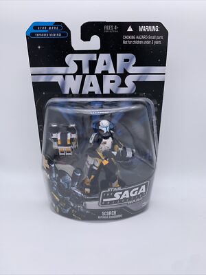 NEW 2006 Star Wars The Saga Collection Scorch Republic Commando Figure #021