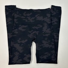 Spanx Look At Me Now Leggings Camouflage Camo High Waist Womens Small S