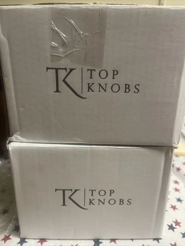 Top Kobs Reeded 5’ Cabinet Pulls Brushed Satin Nickel - Picture 5 of 7