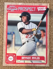 2011 Playoff Contenders Prospect Tickets Bryson Myles #RT32