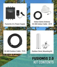 SureCall Fusion5s 2.0 Cell Phone Signal Booster for Home/Office up to 10000 Sqft