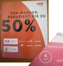 NEU Katalog OTTO 2021-4 TOP-MARKEN bis 50% re...