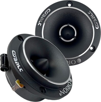 Orion CTW1.7HP Cobalt Series 3.8'' 75W RMS 300W Max Car Audio Super Tweeter Pair