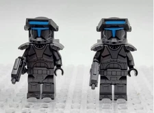 CUSTOM Star Wars Clone Commando Night Ops Brick Minifigure