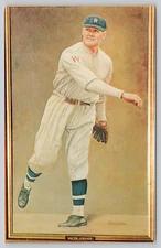 Postcard Coffeyville Kansas Walter Johnson Oil Artist Signed Chas D Phillips