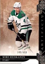 2019-20 Upper Deck Artifacts Silver Miro Heiskanen 349699 111 2019-20 Upper Deck Artifacts Silver Miro Heiskanen 349699 111