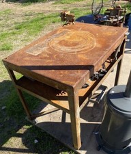 Steel Top Fabrication Welding Layout Table Work Bench 42.5”x30.5”x38.5”