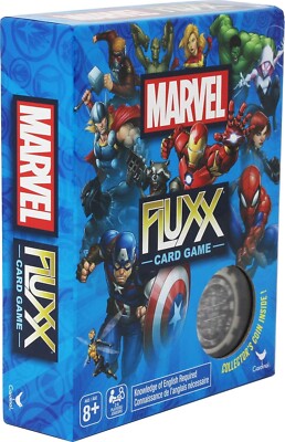 Marvel Comics Fluxx Card Game by Spinmaster Looney Labs Specialty Edition New US