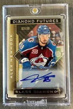 2021-2022 BLACK DIAMOND HOCKEY ALEX NEWHOOK DIAMOND FUTURE SIGNATURE 93/99