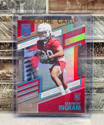 KEAONTAY INGRAM 2022 Donruss Elite ROOKIE Status Die Cut #175 RC 12/24