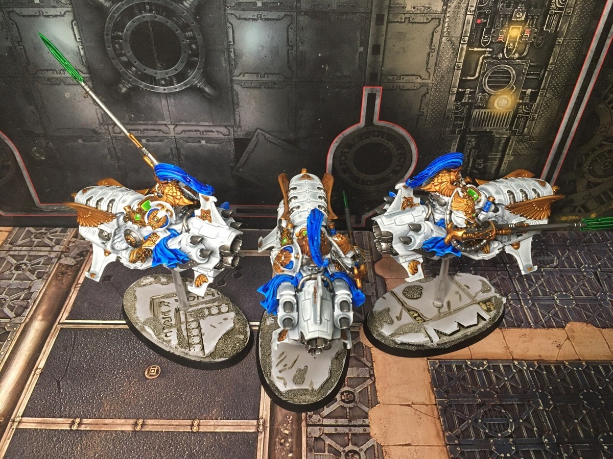 Warhammer 40k Adeptus Custodes Dawneagle Jetbikes COMMISSION