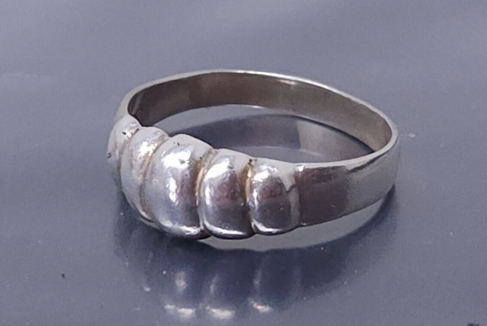 Anillo vintage irlandés de plata esterlina para hombre talla 10 Foto 2 de 4