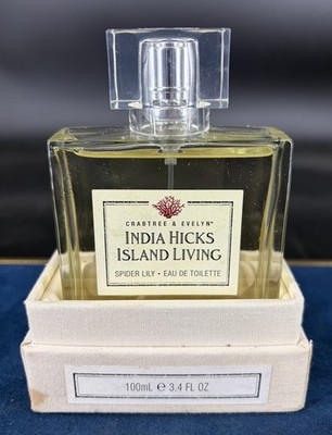 Crabtree & Evelyn India Hicks Spider Lily EDT Parfum 100ml Full Box Rare