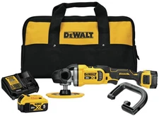 Dewalt 20V MAX* XR 7 IN. CORDLESS VARIABLE-SPEED ROTARY POLISHER KIT