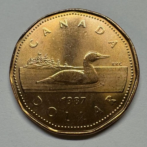 1987 Canada 1 Dollar - Coin #D-011
