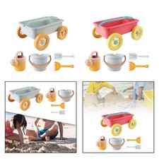 5x Kid Wagon Toy Fun Outdoor Games Beach Accessories Beach Activities Beach Sand