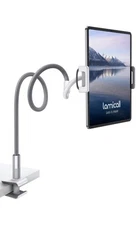 Lamicall Gooseneck Tablet Holder LS 02 Flexible Arm Clip Tablet Mount Stand NEW