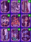 DIGITAL Topps Disney Disneyland 70th 26 S1 Purple Glitter Foil Then and Now Pick