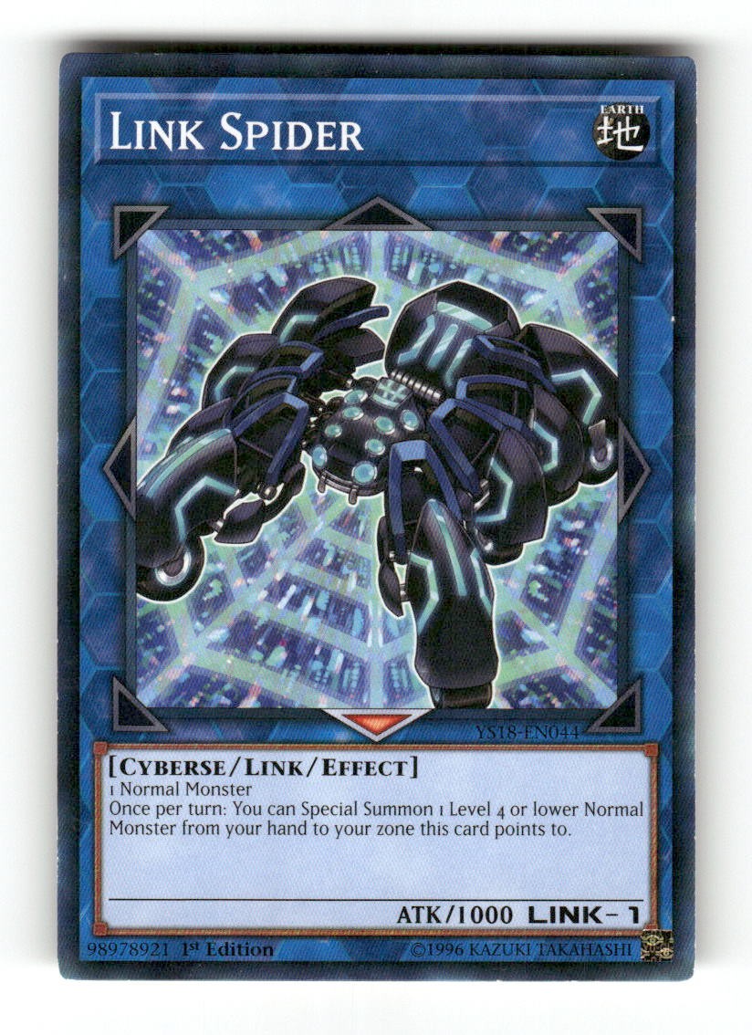 Link Spider YS18-EN044 Common Starter Deck: Codebreaker Yu-Gi-Oh 1st Edition NM