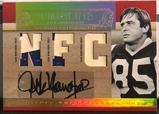2007 Playoff National Treasures - Timeline Jack Youngblood Jersey Auto #/10 NFC