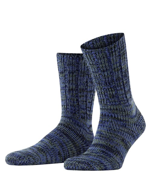 Herren Socken Falke Brooklyn M Baumwolle Blau Water 6550 39-42, Einfarbig-image